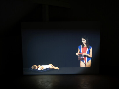 Ana Rebordão, Within a kiss, exhibition view. Courtesy of Meno Parkas Gallery