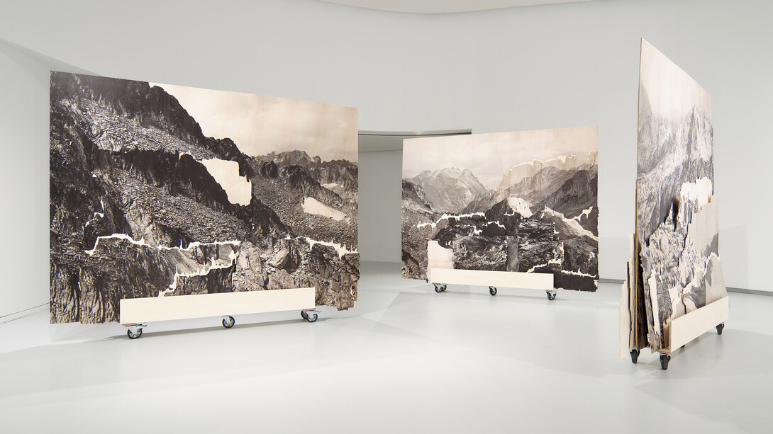 Isabelle Ferreira, Notre feu, vista da exposição. Cortesia do MAAT