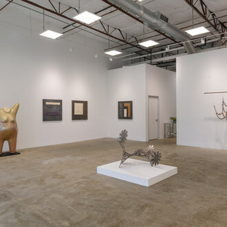 Kaleta Doolin, Certainly, uncertain, exhibition view. Courtesy of Erin Cluley Gallery