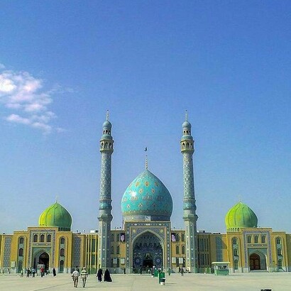 Moschea Jamkaran, città di Qom, in Iran