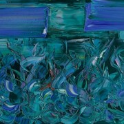 Giancarlo Limoni, Paesaggio sommerso, 2007, olio su tela, 90 x 120 cm, Copyright: Giancarlo Limoni, Courtesy: A.A.M. Architettura Arte Moderna, Roma