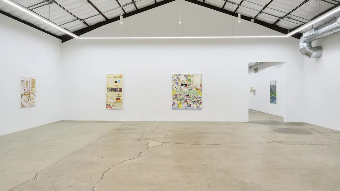 Grass Valley, Flowers and mushrooms, exhibition view. Courtesy of the Pit