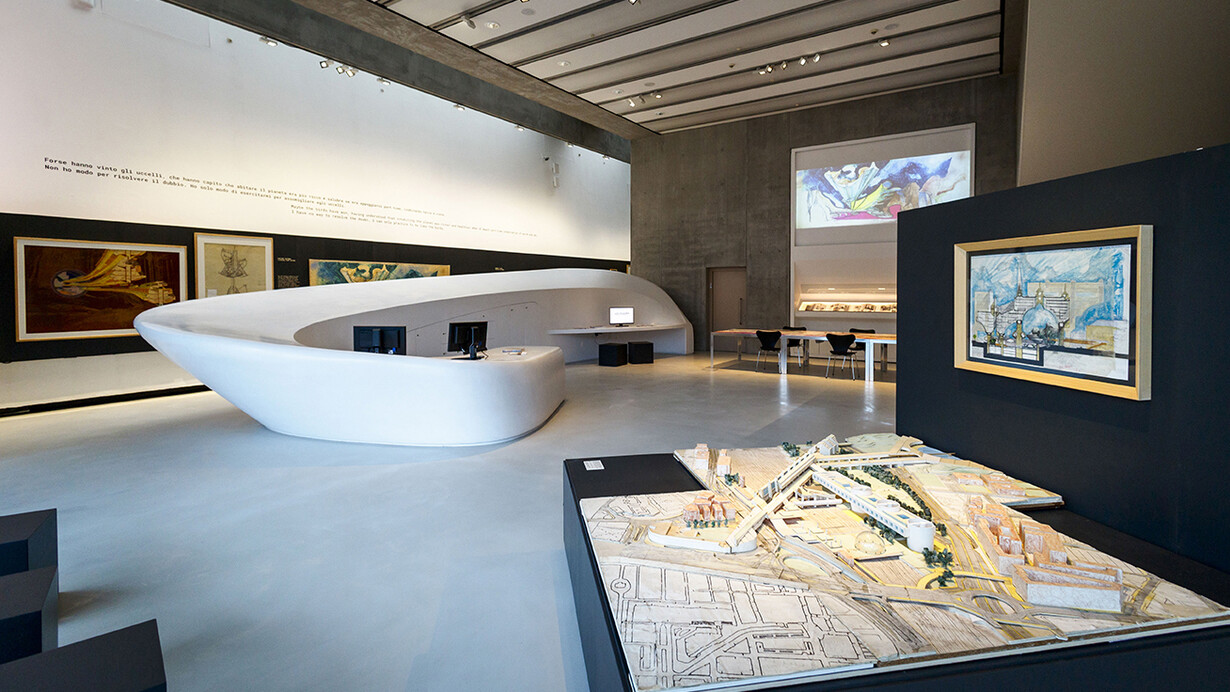 Envisionings for Rome, exhibition view. Courtesy of Maxxi