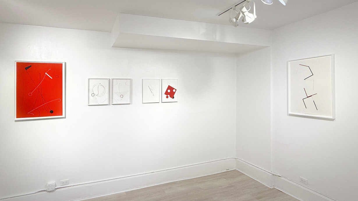 Macaparana, A playful geometry, exhibition view. Courtesy of Sous les Etoiles Gallery