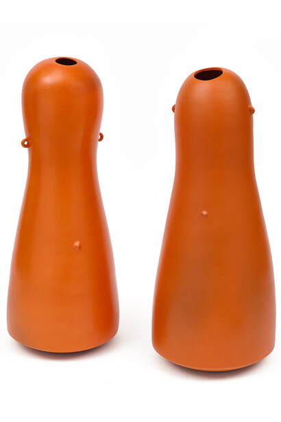 Magdalene Odundo, Untitled vessels, 2013-2024. Courtesy of Xavier Hufkens Gallery