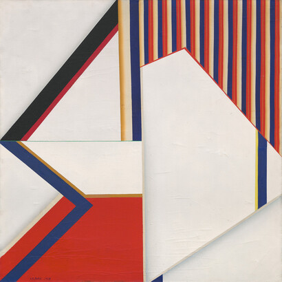 Park Seo-Bo, Hereditarus 1-68, 1968. Courtesy of Yokohama Museum of Art