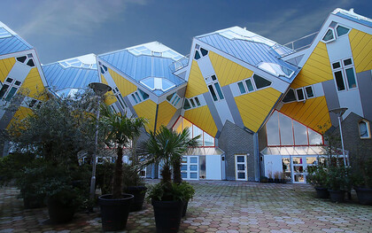 Cube houses (Dutch: kubuswoningen) are a set of innovative houses built in Helmond and Rotterdam in the Netherlands, designed by architect Piet Blom