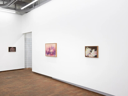 Mads Hilbert, Jordkammerater (Dirt comrades), exhibition view. Courtesy of V1 Gallery