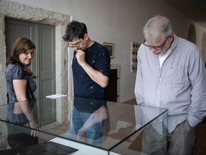 Libor Fára 100. Selected graphic design, exhibition view. Courtesy of GASK
