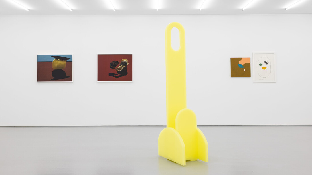 Various artists, Al tramonto, exhibition view. Courtesy of Galeria Vera Cortês