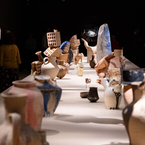 Reflejos. Picasso × Barceló, vista de exhibición. Cortesía del Museo Picasso Málaga