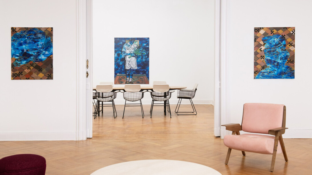 OBastardo, Rhythm and skin, exhibition view. Courtesy of Galerie Kornfeld