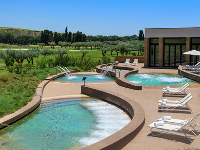 Situated in Sicily, Italy, Verdura Resort is positioned near the town of Sciacca, in an area where contemporary architecture meets the island’s historic surroundings