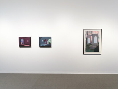 Heather Lee Birdsong, Forgetting and remembering, exhibition view. Courtesy of Russo Lee Gallery