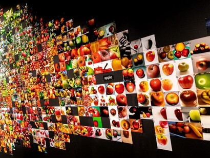 Trevor Paglen, vista de la instalación From 'Apple' to 'Anomaly' (Londres, 2019–2020)