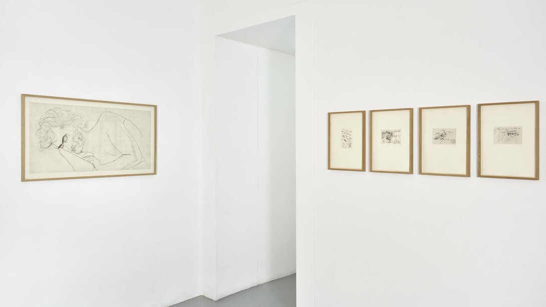Artistes divers, Silence, vue d'exposition. Avec l'aimable autorisation de la Galerie Catherine Putman