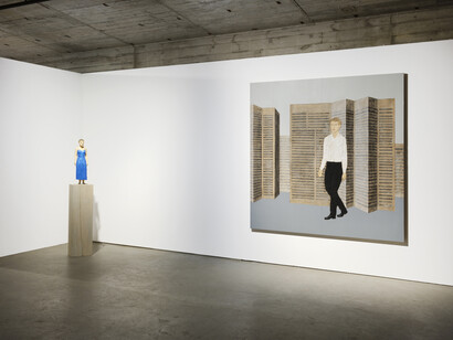 Stephan Balkenhol, ausstellungsansicht. Mit freundlicher genehmigung der König Galerie