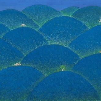 Kim In Ok, The road to Hanggeum-ri (detail), 2023. Courtesy of Kate Oh Gallery