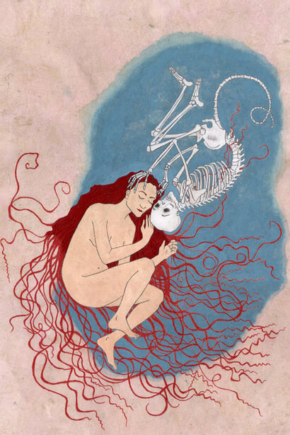 Audrey Niffenegger, Comfort, 2025. Courtesy of Zolla Lieberman Gallery
