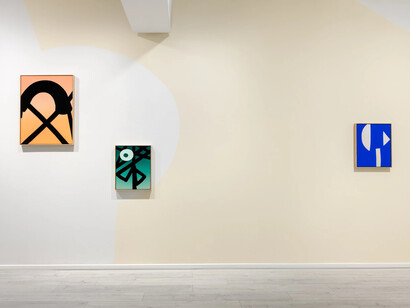 Cornelia Baltes, The sun stumbles in, exhibition view. Courtesy of Andréhn-Schiptjenko