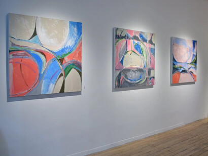 Various artists, Abstracting the personal, exhibition view. Courtesy of Carter Burden Gallery