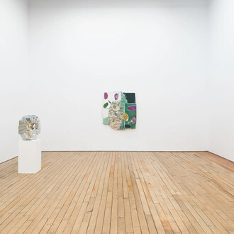 Hilary Harnischfeger, Songs for clouds, exhibition view. Courtesy of Uffner & Liu