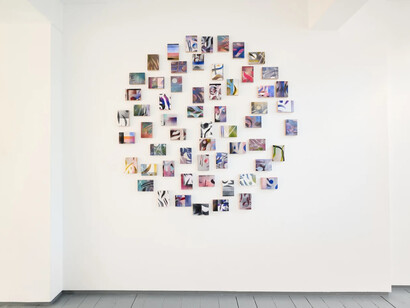 Brian Eno, Blocks, exhibition view. Courtesy of Paul Stolper Gallery