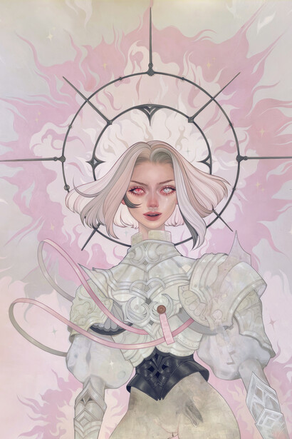 Kelsey Beckett, See you next tuesday (detail). Courtesy of Corey Helford Gallery (CHG)