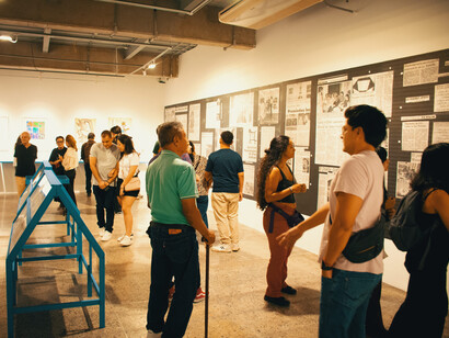 ¡A la gráfica! Experimentar, reproducir, democratizar, vista de exhibición. Cortesía del Museo La Tertulia