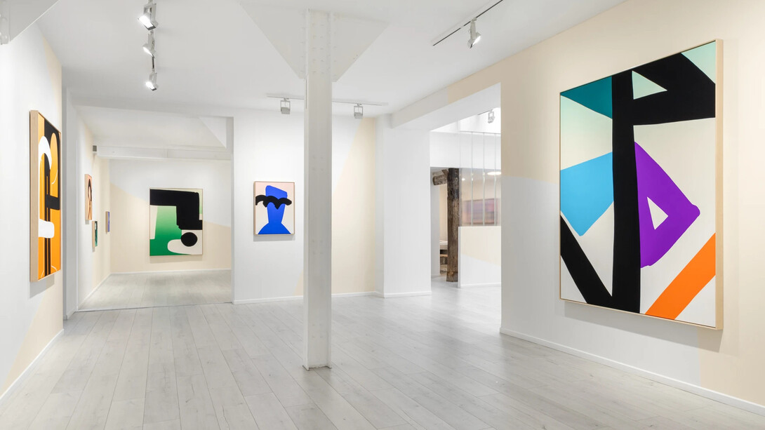 Cornelia Baltes, The sun stumbles in, exhibition view. Courtesy of Andréhn-Schiptjenko