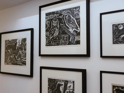 Andrew Waddington, Betwixt and between – The poetry of landscape, exhibition view. Courtesy of Yorkshire Sculpture Park