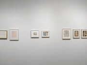 Works on paper: 100 Years, installation view. Courtesy of AMANITA