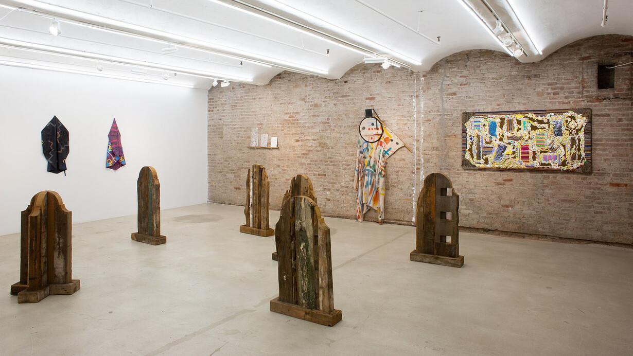Various artists, The world is garbage, exhibition view. Courtesy of Situations and new directions