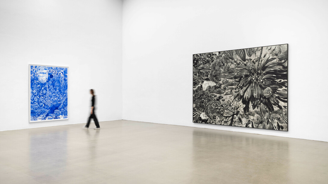 Stefan Guggisberg, Aligned mirrors, ausstellungsansicht. Mit freundlicher genehmigung der Galerie Eigen+Art