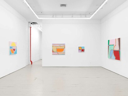 Holly Coulis, Whereabouts, exhibition view. Courtesy of Klaus von Nichtssagend Gallery