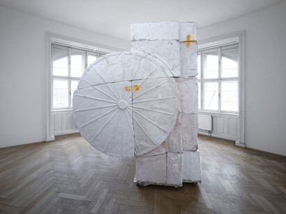 Kateřina Komm, Chronotop, exhibition view. Courtesy of Jiri Svestka Gallery