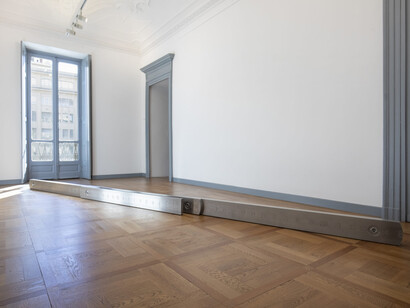 Iran do Espírito Santo, Tracciare il pensiero. 2002-2025, exhibition view. Courtesy of Mazzoleni Gallery