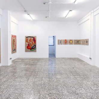 Fernando Mastretta, Pacífico, vista de exhibición. Cortesía de Galería El Chico