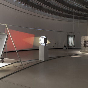 Rosa Barba, Frame time open, exhibition view. Courtesy of Maxxi