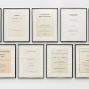 Glenn Ligon, Narratives, 1993, © Glenn Ligon, courtesy of the artist, Hauser & Wirth, and
Thomas Dane Gallery