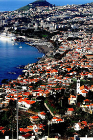 Madeira. Vista de Funchal