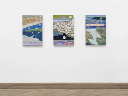 Diambe, Bees beings beans, exhibition view. Courtesy of Kunsthalle Basel