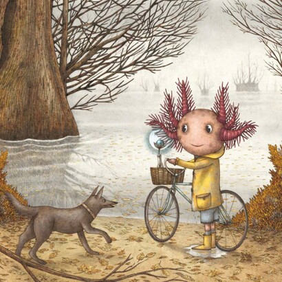 "Il richiamo della Palude", di Davide Calì e Marco Somà. Tavole cortesia Kite edizioni