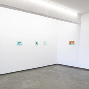 Rose Barberat, Train, breathe and perform, exhibition view. Courtesy of Saenger Galería