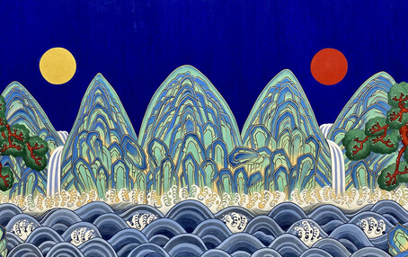 Kate Oh, A city recharging. Courtesy of Kate Oh Gallery