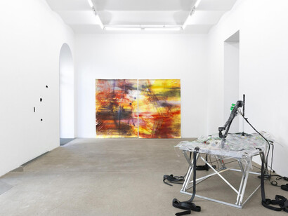 Various artists, And when I see a ghost I really see a ghost, exhibition view. Courtesy of Galerie Elisabeth & Klaus Thoman