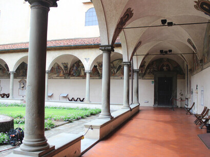 San Marco, claustro grande, Florencia, Italia