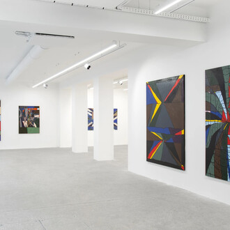 Matias Agafonovas, Comet fields in a matchbox, exhibition view. Courtesy of the Kamel Mennour Gallery