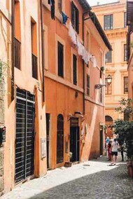 The Jewish ghetto in Rome, Italy