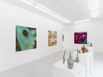 Loren Erdrich, Siren song, exhibition view. Courtesy of Bricks Gallery 